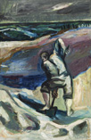 »Am Meer«   1984   135 × 86 cm