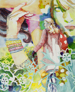 »Der schöne Schein«   2005   185 × 150 cm
