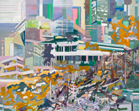 »Am Hang«   2025   160 × 200 cm