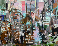 »Blick ins Ungewisse« &nbsp; 2026 &nbsp; 160 &times; 200 cm