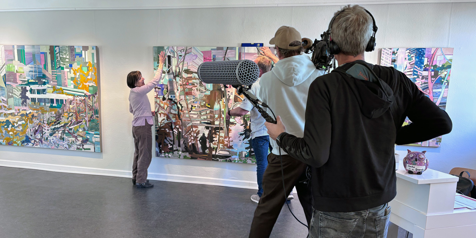 »Ruine« &nbsp; 2025 &nbsp; 40 &times; 40 cm